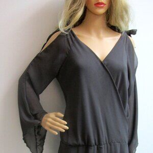 Grey Asymmetrical dress